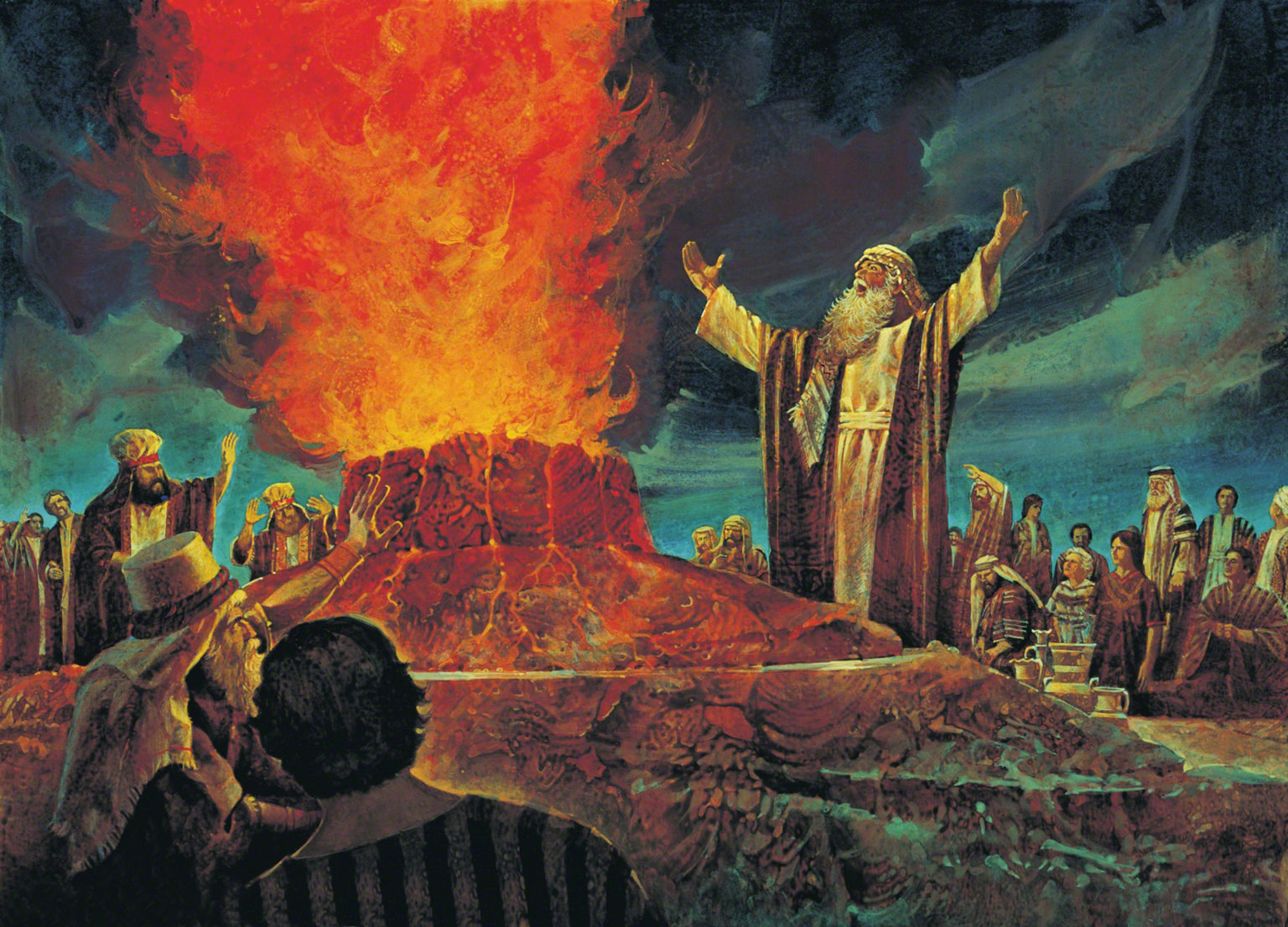 Илья пророк и жрецы Ваала